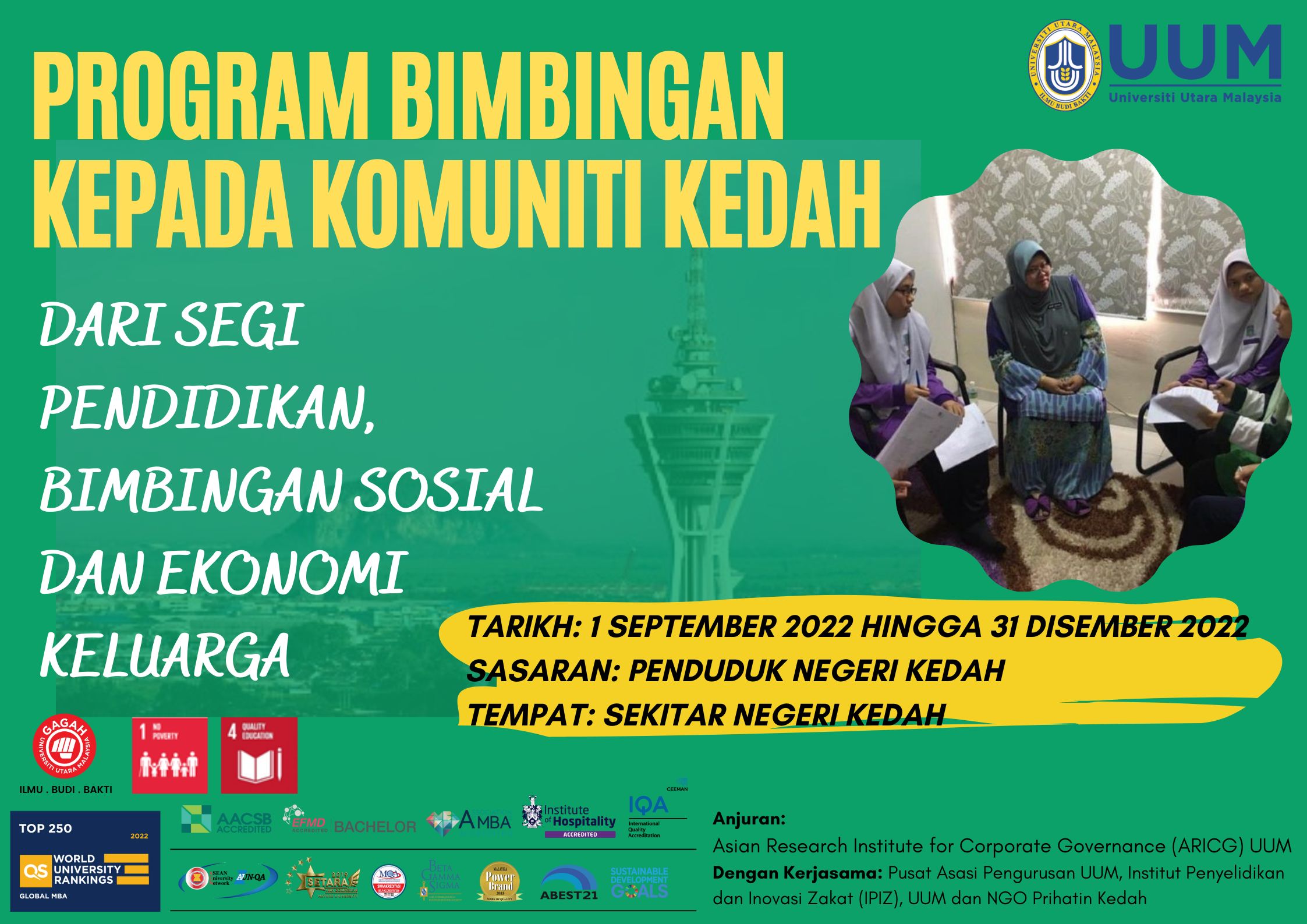 Poster Program Bimbingan Komuniti Kedah